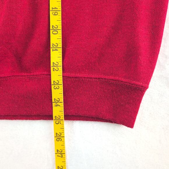 Vintage Iowa State Sweater Embroidered Men's Large (42-44) V Neck Made In USA - Picture 8 of 9